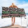Ashley And Andrew The Coffin Of Andy And Leyley Beach Towel Soft Microfiber Quick Dry Absorbent Quick Towels For Swimming