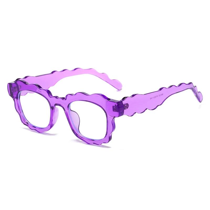 SHAUNA Fashion Irregular Square Jelly Color Sunglasses Women Clear Gradient Shades UV400 Men Trending Unique Sun Glasses
