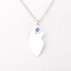 Natural Tanzanite Gemstone925 Sterling Silver Jewelry Leaf Pendant Gift For Wife PP-36-4