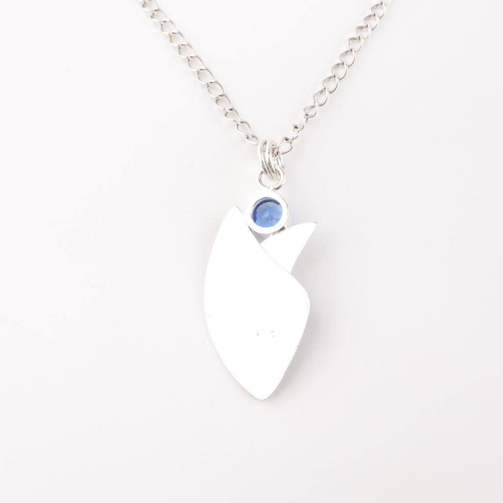 Natural Tanzanite Gemstone925 Sterling Silver Jewelry Leaf Pendant Gift For Wife PP-36-4