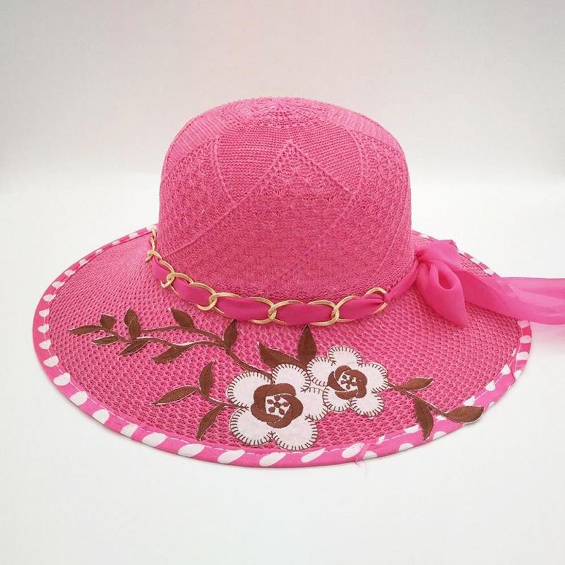 2023 Women's Foldable Wide Brim Summer Sun Hat – Stylish UV Protection