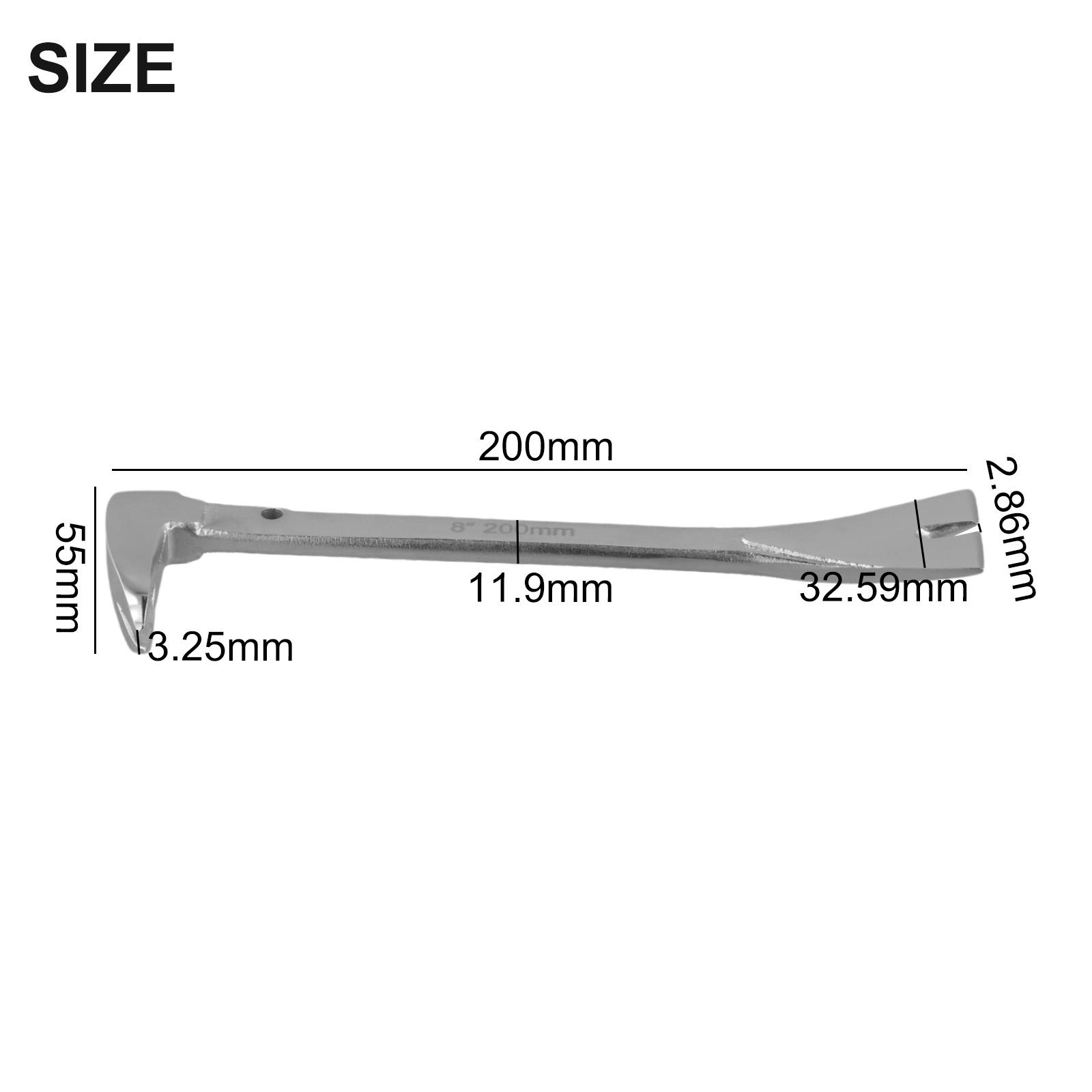 

Effortless Household Nail Puller Tool 1pc Built to Assist in Quick Extraction During Home Improvement Projects