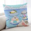S-Sealook Cute Cartoon Cushion Cover Home Bedding Sofa Living Room Pillowcase Simple Soft Skin Cushion Cover Party Gift