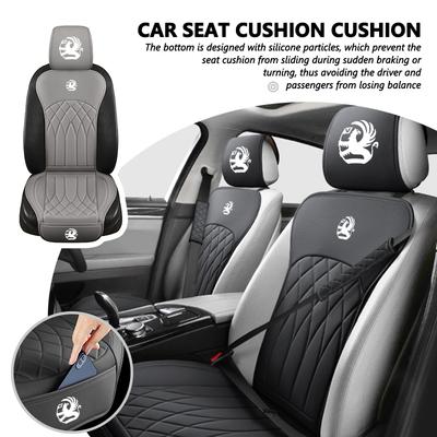Leather Car Front Seat Protector Four Seasons Seat Cushion Pad Mat For Vauxhall Vivaro Corsa VXR8 Insignia Zafira Astra Tigra