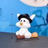 Halloween Mini Resin Figurines Adorable Cartoon Design Bright Colors Hand-Painted Small Ornaments for Home Desktop Decor