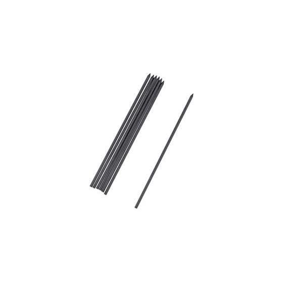 TAKAGI Construction Mechanical Pencil Lead Refills, 7 Pcs, 2.0mm HB Black. For Marking Wood, Concrete, etc. Break-resistant, Water-resistant,