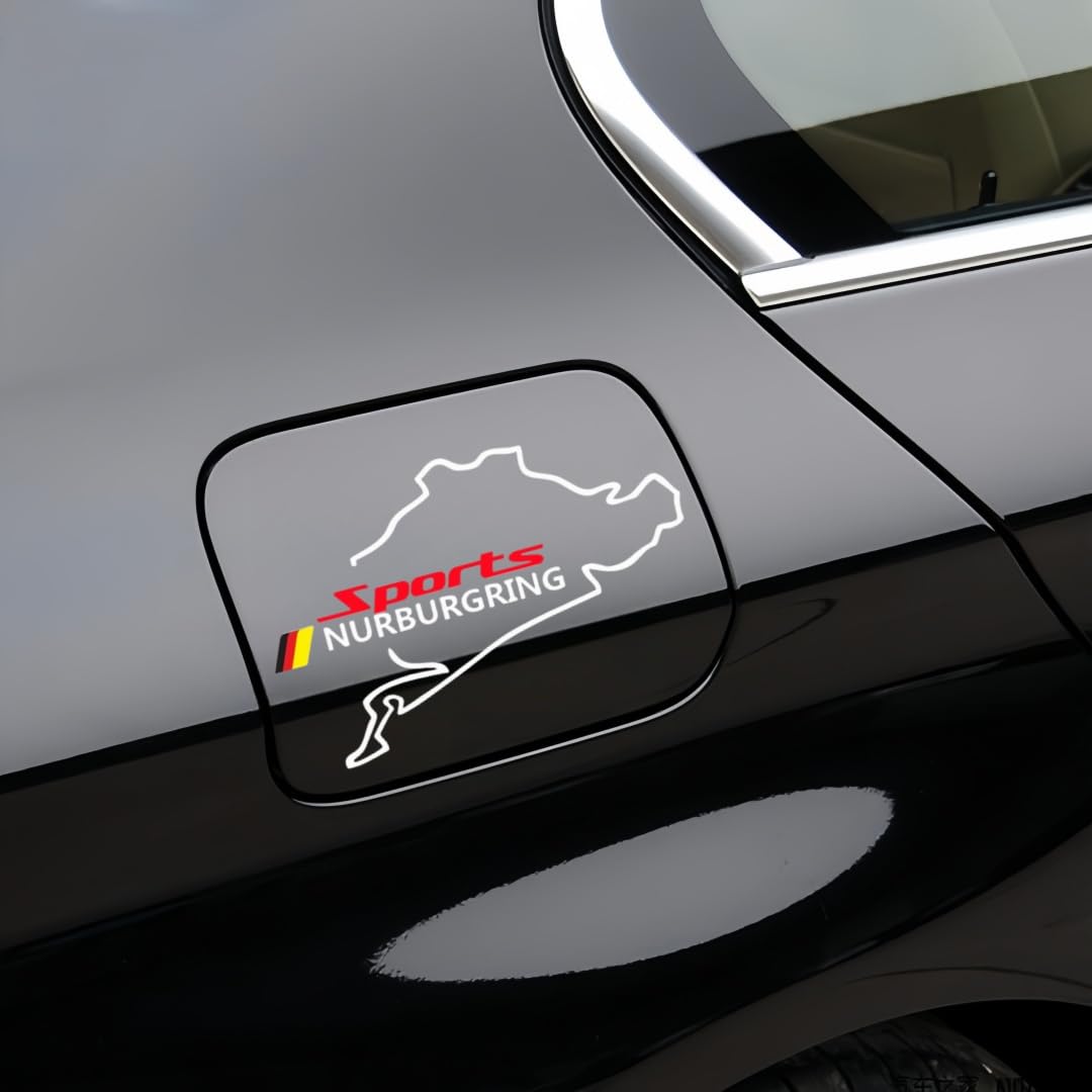 Sports Sports Fuel Filler Cover Sticker Rear Glass Rear Fuel Sports Sports белый