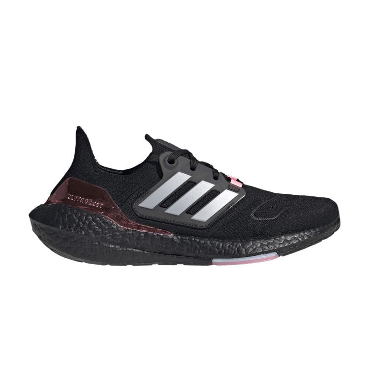 

Adidas UltraBoost 22 Black Beam Pink Женские кроссовки Core-черный матовый-серебристый GX5928