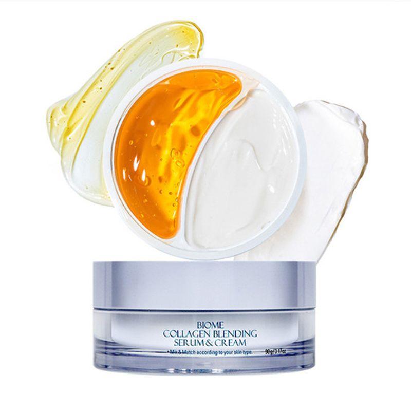 [Prreti] Biome Collagen Blending Half-and-Half Cream (Сыворотка и крем) 45г+45г