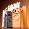 Applicable To iPhone17Pro Skin-sensitive Mobile Phone Case Apple 16promax Magnetic Suction Rotating Bracket 17 Button Protection