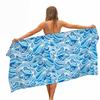 Colourful Japanese Style Waves Microfiber Beach Towel Portable Quick Fast Dry Sand Outdoor Travel Swim Yoga Mat Absorbent Towel