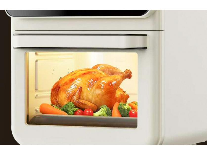 2025 Smart Visual Air Fryer: Large Capacity, Multifunctional Electric Oven