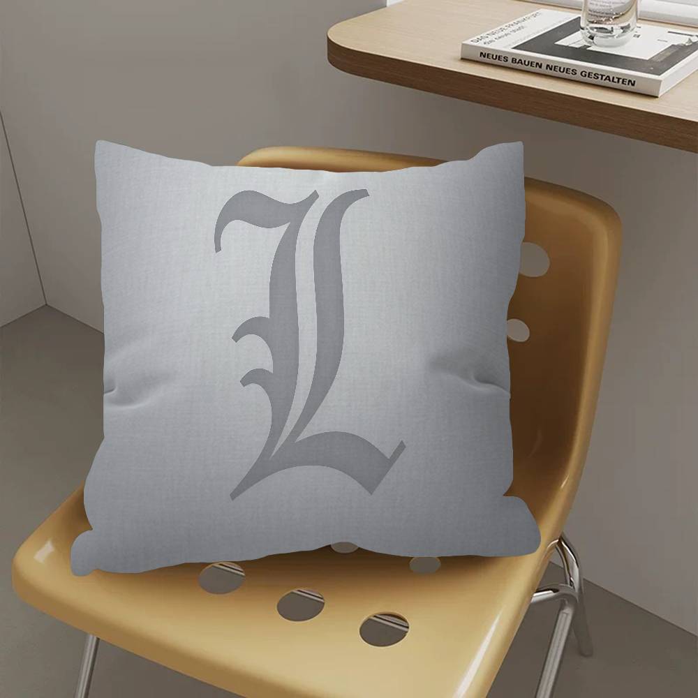 Classic Anime Death Note Pillowcase Toon Gift Cushion Cover Bedroom Home Sofa Chair Seat Decor Pillow Case