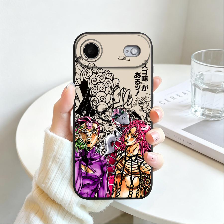 Anime JoJo Adventures Case for Apple iPhone 17 18 Pro Max 12 14 Air 18 XS XR 16 17e 16e 13 Mini 7 8 11 15 Plus Phone Cover
