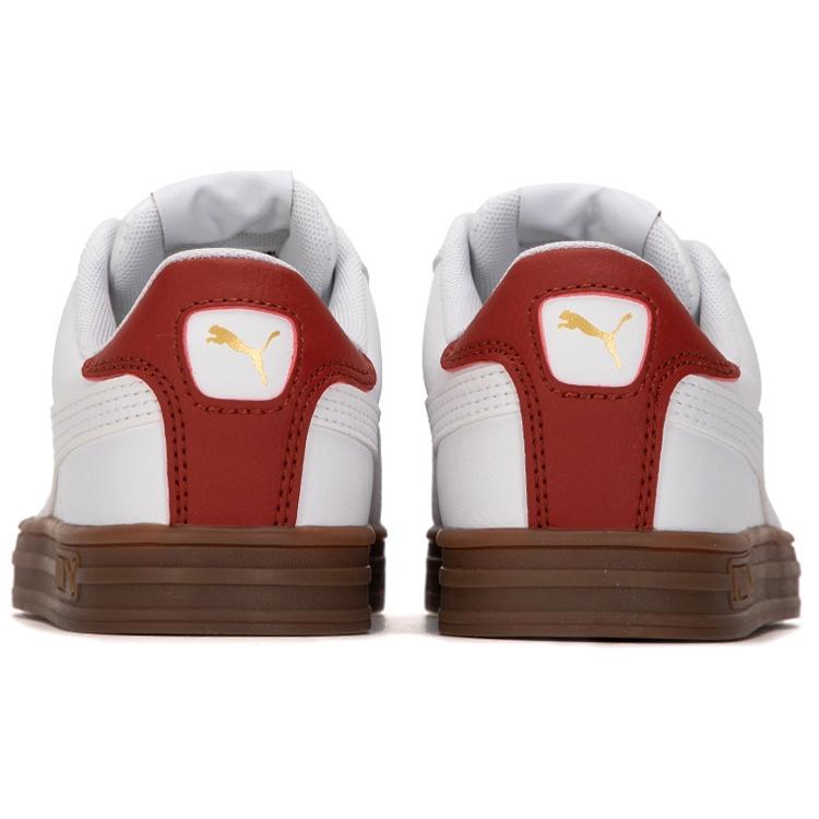 Puma Smash Vulc V3 Lo 'White Chili Oil Gum' Men's 380752-09