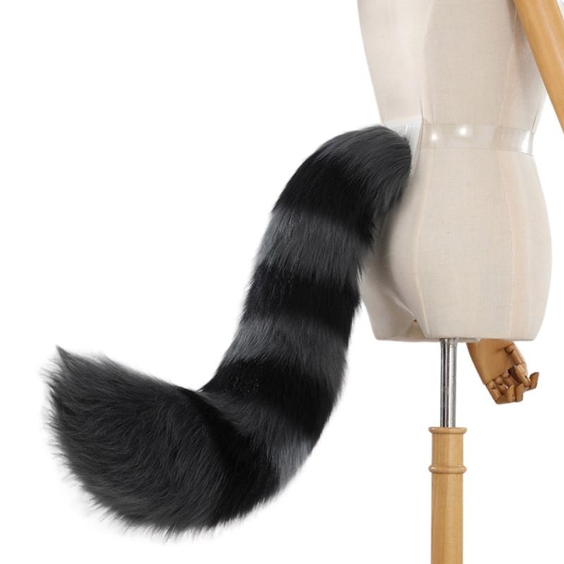Halloween Foxes Tail Lolitas Cat Tail Fancy Dress Costumes Faux Furs Tail