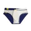 Men Swim Briefs Color Block Combination of Color Low Waist Tight Fit Sexy Swimwear Beach Wear Tanning Surfing
