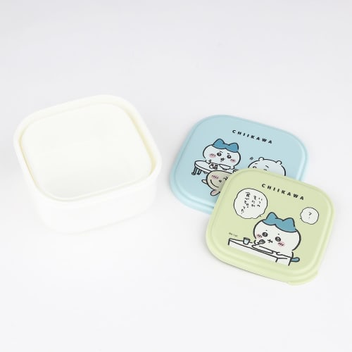 OSK Bento Box, Antibacterial, Sealable Container, 360ml/550ml, Chiikawa CKW No.4, Made In Japan, SSP-22
