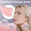 1/2Pcs Lymphatic Contour Face Brush Chin Face Neck Sculpting Reduce Puffiness Lymphatic Drainage Massager Brush Ergonomic Fatigue Relief Facial Care