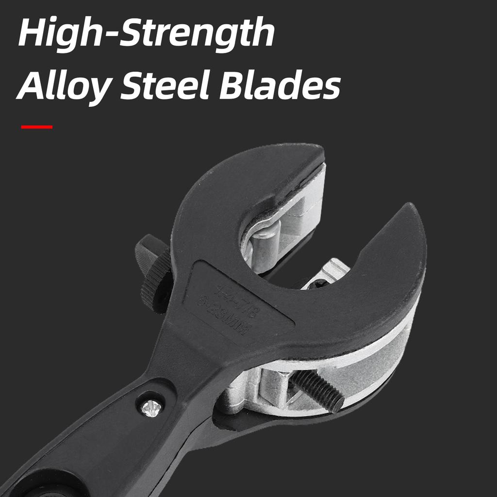 Ratcheting Tubing Cutter 1 4   7 8   Tubing Cutter for Cutting PVC Copper Pipes, Iron Pipes, Galvanized Pipes Plastic