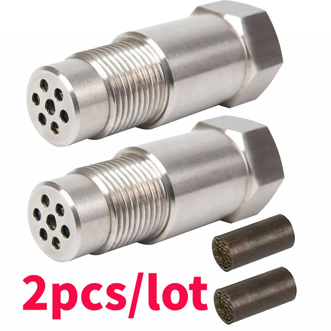 

2pcs/lot Sensor Spacer Adapter Check Engine Light CEL mini catalyst O2 Sensor Spacer Adapter M18X1.5 60mm Great Quality