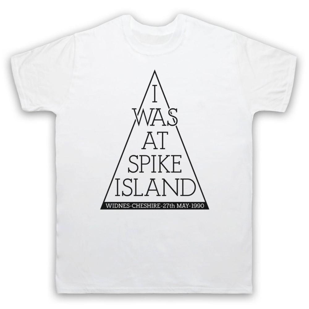 Я был на Spike Island Widnes Классический концерт 1990 Рок-группа Мужская и женская футболка S