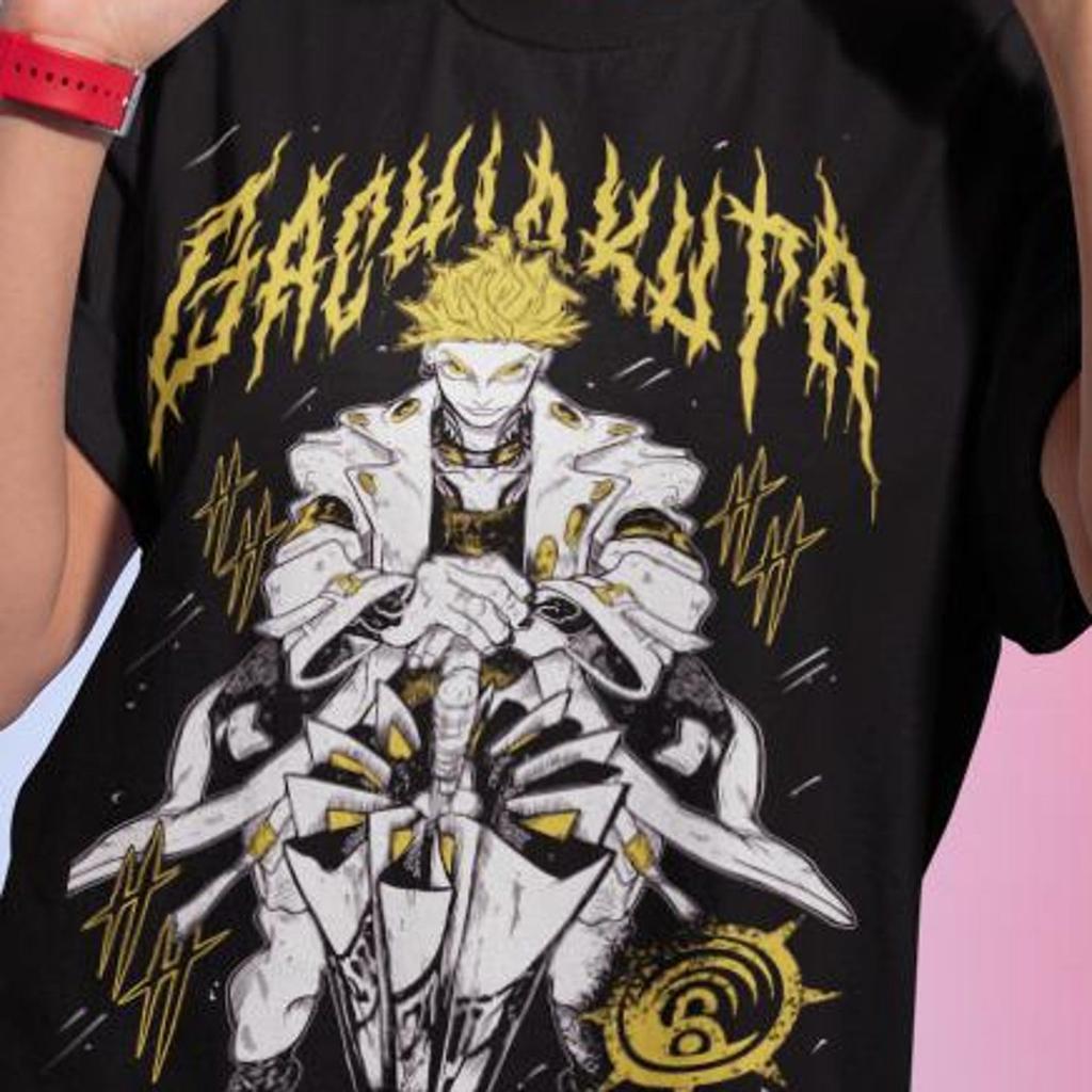 1Kawaii Tee, Japanese Cartoon Shirt, Otaku Apparel, Unisex Cotton Top, Heavy Tee Anime and Gachiakuta