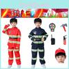 Cosplay Firefighter Outfit For Kids With Realistic Features