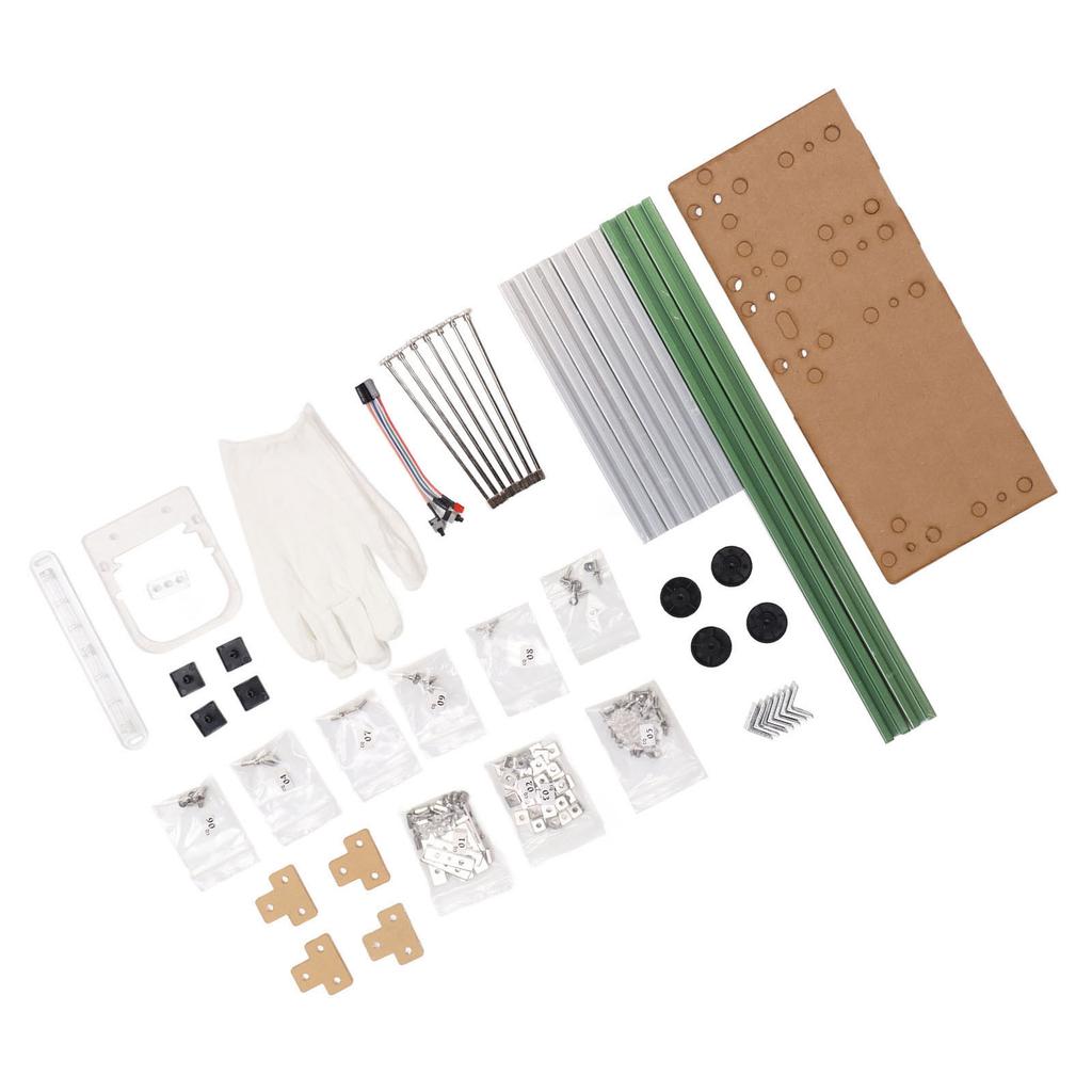 ATX Computer Open Case Bracket Good Heat Dissipation Support 4 PCI Slot Colored Aluminum Alloy DIY Bare Frame for Home