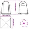 Shower Tent Green Waterproof