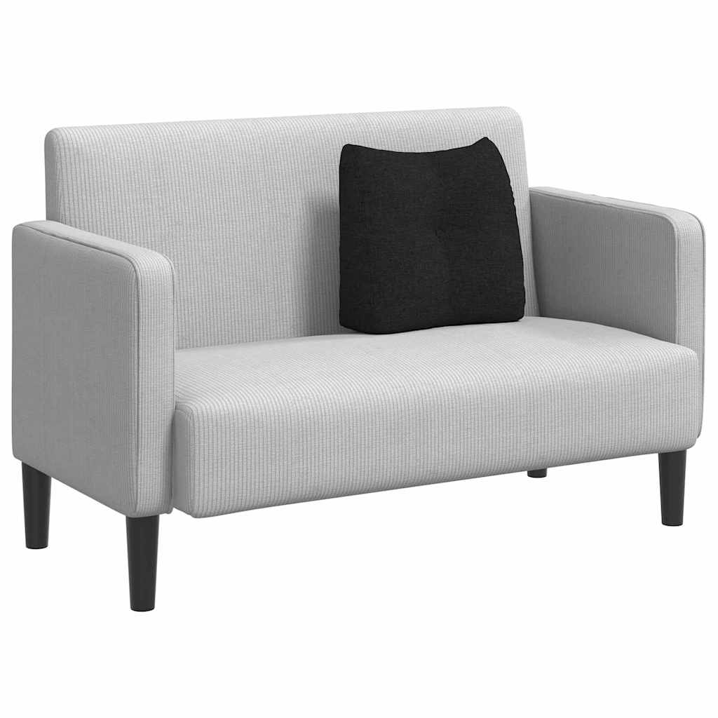 Back Cushion Black 45 X 24 X 50 Cm Fabric