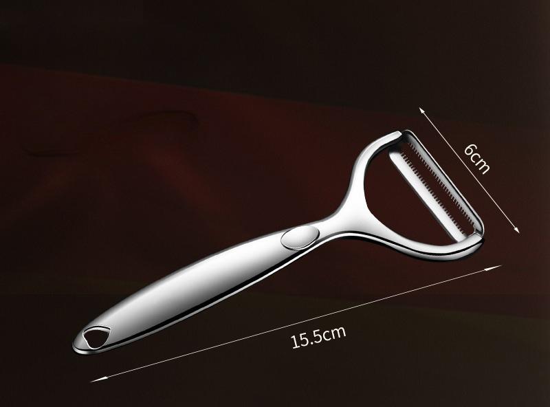 BEPAN 1PC Multifunctional Paring Knife Stainless Steel Kitchen Special Potato Peeling Tool Household Scraper Kitchenware