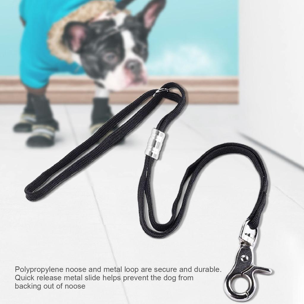 2pcs Pet Dog Cat Grooming Table Arm Bath Loop Adjustable Restraint Rope Harness Noose Loop Bolt Snap