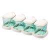 Chahua 4-Piece Plastic Seasoning Jar Set