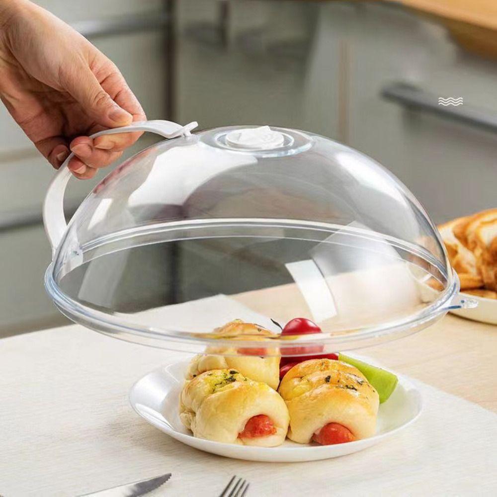 with Steam Vent and Handle Microwave Splash Cover Microwave Splatter Cover  Meal Prep