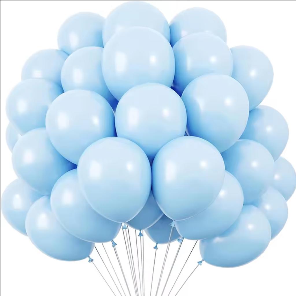 5/10/12 Zoll 10/20/30 Stück Babyblau Latexballons Rot Grün Weiß Sand Hochzeitsdekoration Globos Babyparty Geburtstagsfeier Dekoration