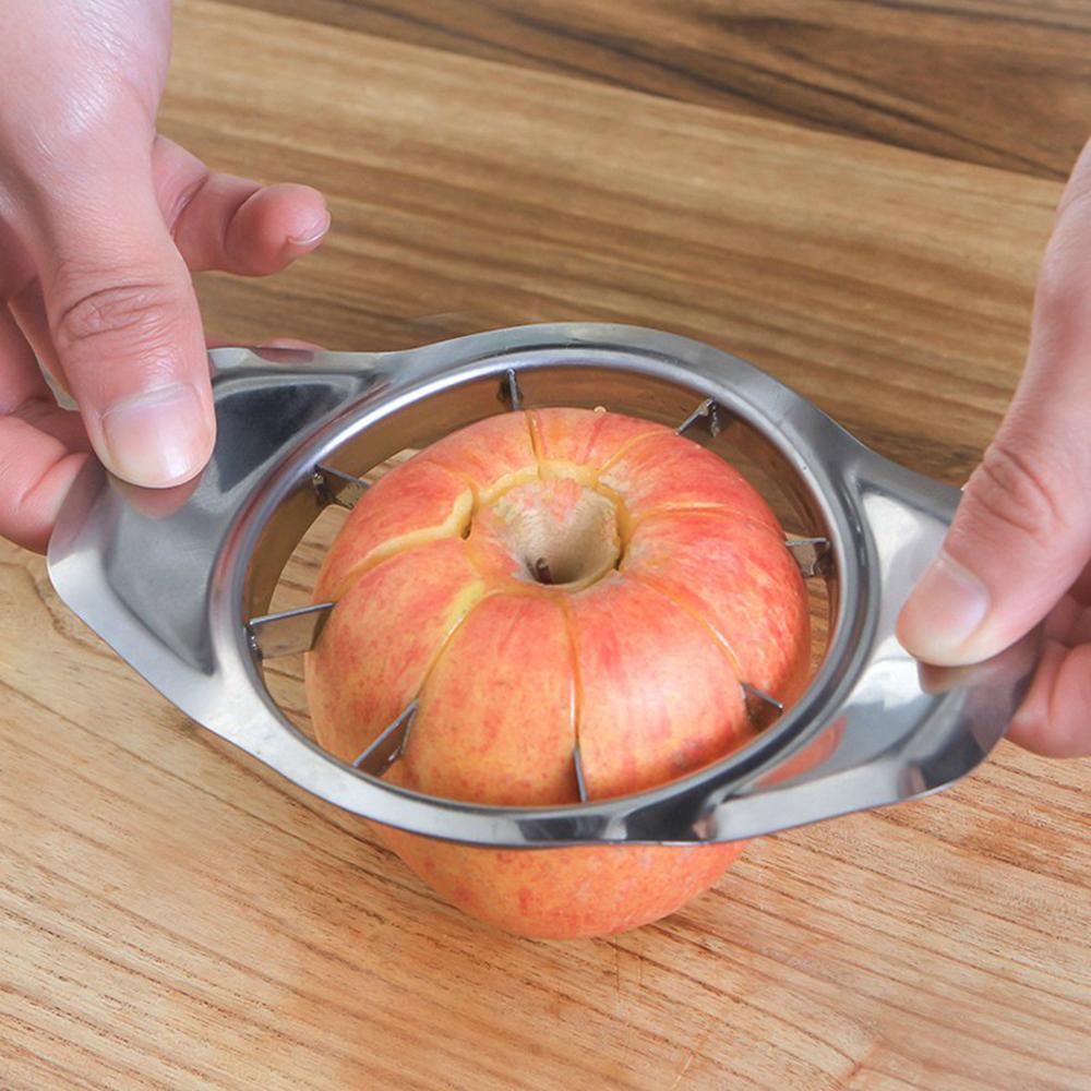 Stainless Steel Apple Corer Slicer Fruit Pears Potatoes Onion Cutting Separator