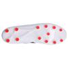 New Balance 442 V2 Pro Round Toe Lace-Up HG (Rubber Short Studs) Firm Ground Soccer Shoes Unisex Soccer Shoes White Red MS41HWT2