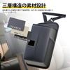 UrbanPulse Car Tissue Seat Side PU Large Capacity Tissue Small Item Car Black Case, Mount, Leather, Holder, Card, Smartphone, Sunglasses, Storage,