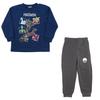 Takara Tomy Arts Shaggy Long Sleeve Blue Pokémon Boys' Pajamas, 110cm,