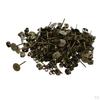 100 Pieces Iron Earrings Post 6mm with Earring Back for Making Jewelry Findings