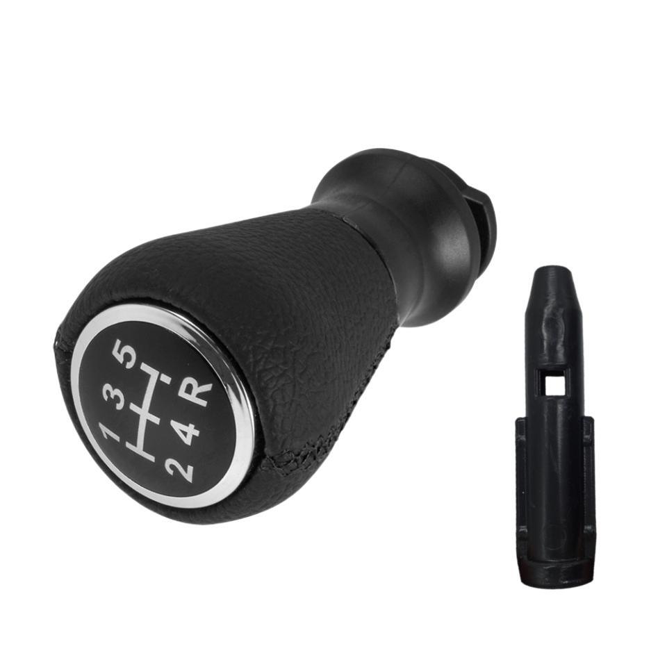 For Peugeot 207 307 406 / Citroen C3 C4 C5 Leather Gear Shift Knob Lever Shifter Stick Gaiter Boot Collar Case Cars Accessories