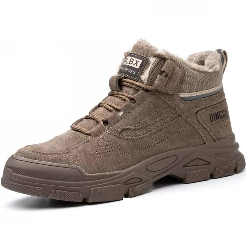 Indestructible Safety Boots Shoes Men Puncture-Proof Work Shoes Steel Toe Work Boots Men Anti-Slip Safety Shoes Footwear Male