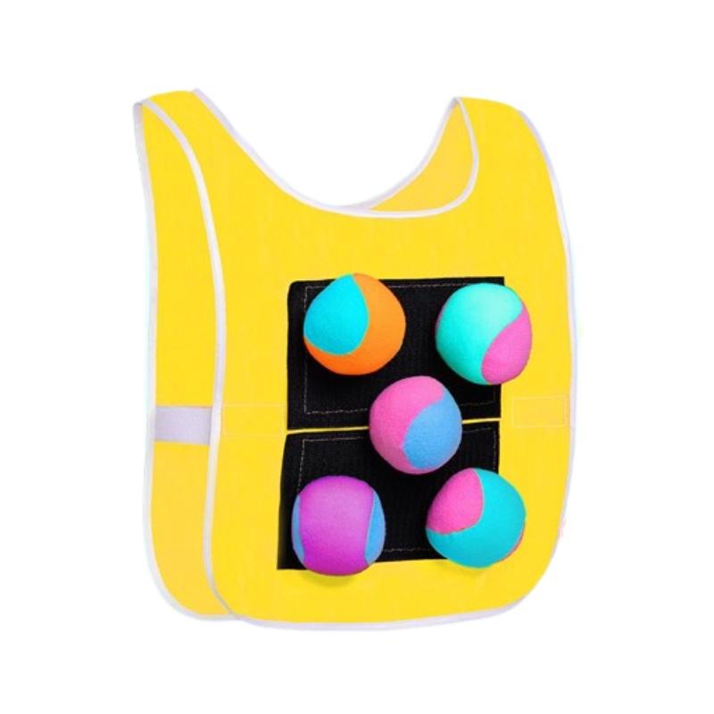 Soft And Fluffy Children's Sticky Ball Outdoor Toy With 4/5 Bonus Balls