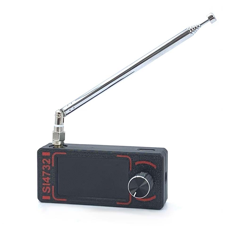 

170*320 Resolution FM AM SSB Receiver Easy Operation TYPE-C Charging Interface 1.9-inch IPS Display For MW SW Listening