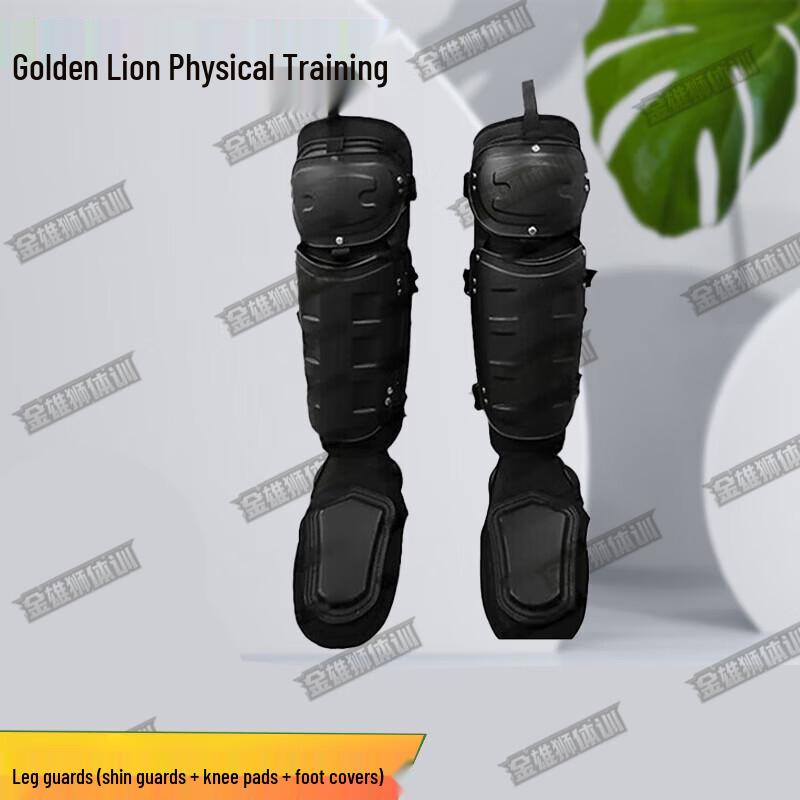 Golden Lion Anti-Riot Leg Protectors Set