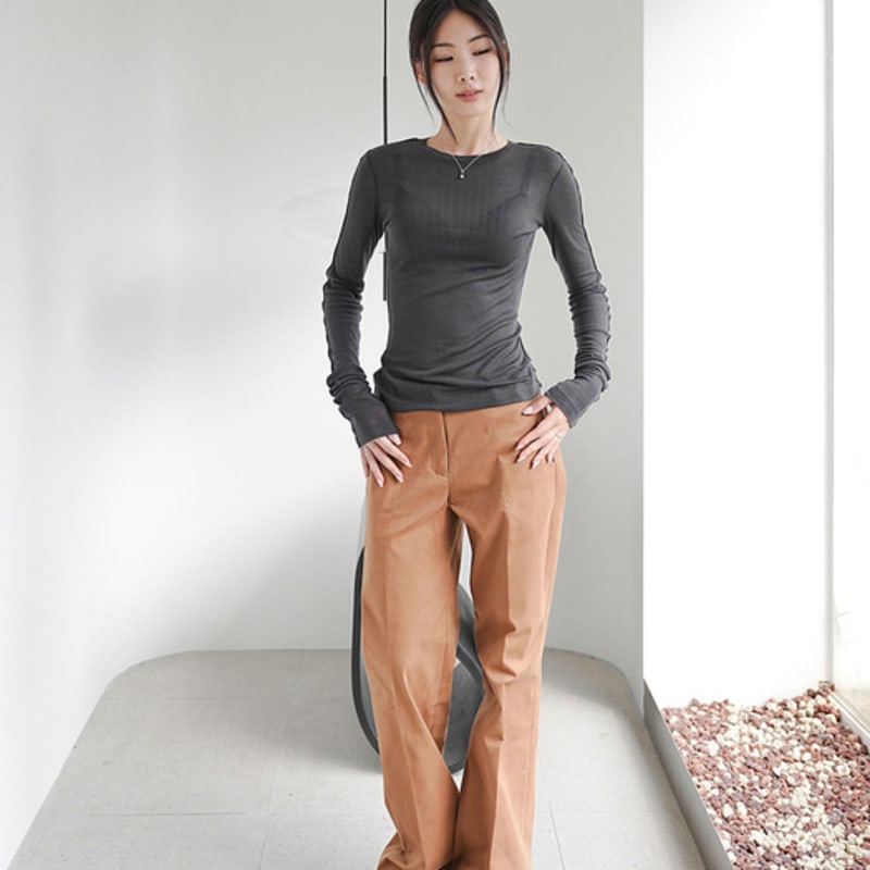 Modernlike Silver 925 One-sided / Classic Ring One-touch Earrings