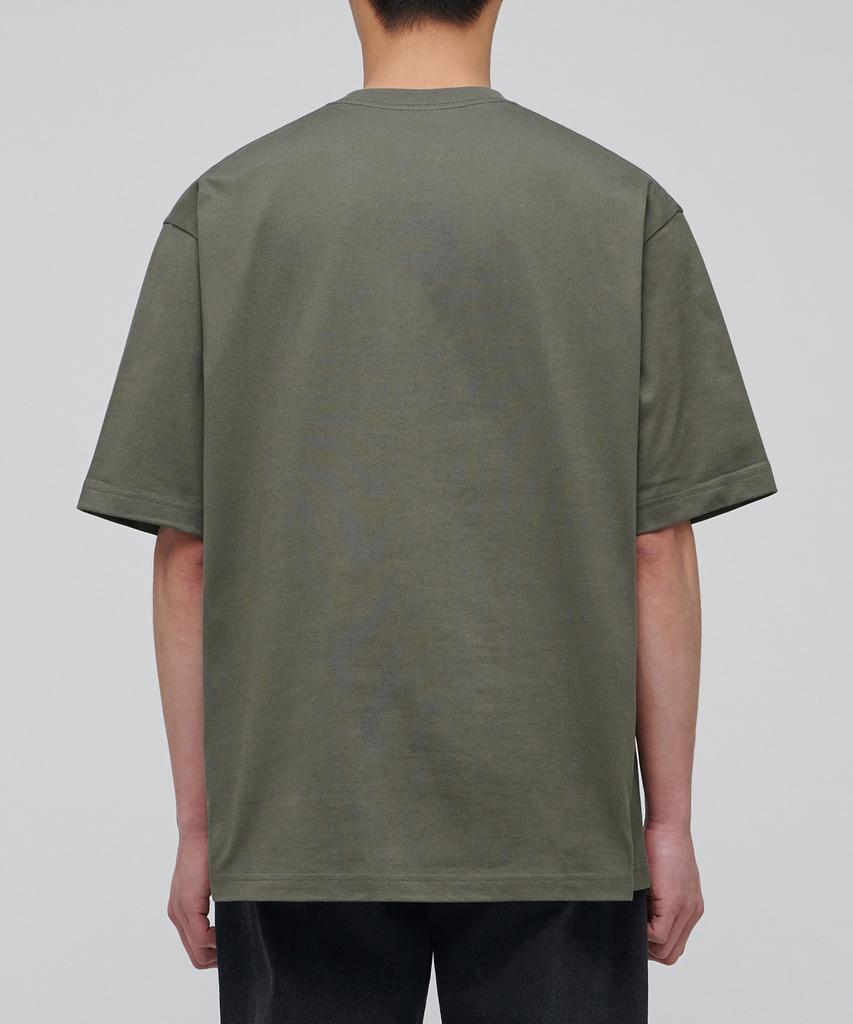 Musinsa Standard Heavyweight Relaxed Crew Neck T-Shirt [Dusty Khaki]