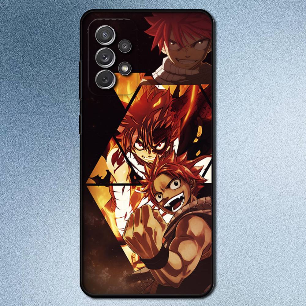 Anime Fairy Tail Comics Phone Case For Samsung S25,S24,S21,S22,S23,S30,Ultra,S20,Plus,Fe,Lite,Note,10,9,5G Black Cover