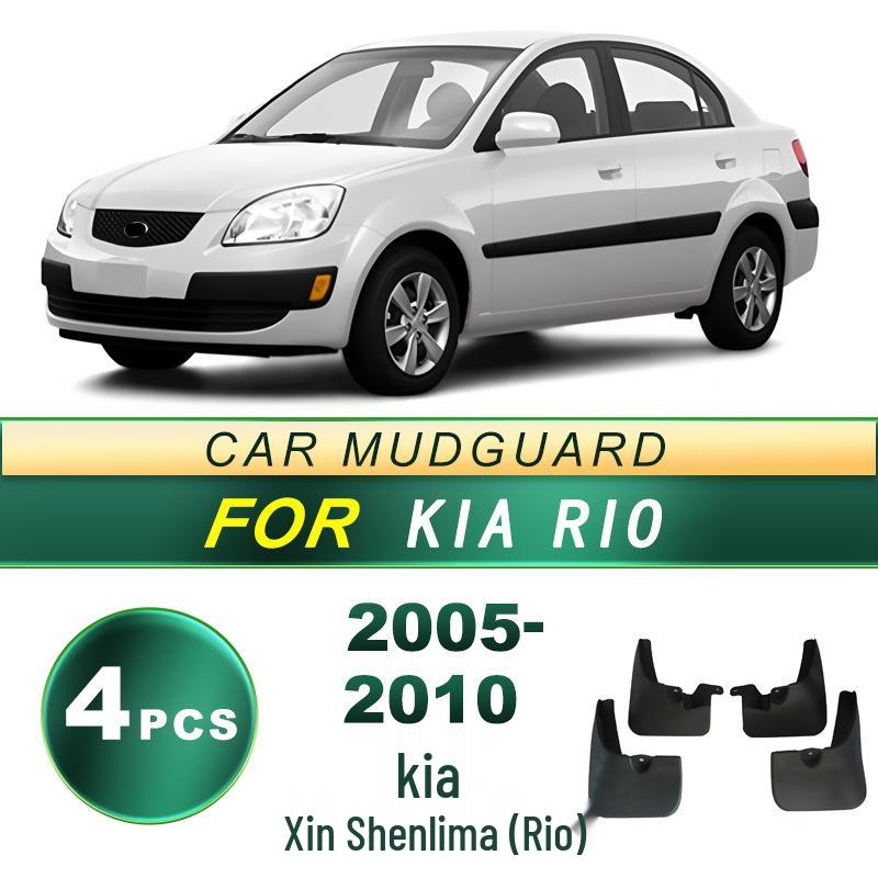 

Kia Cerato/Rio (05-10) Soft Rubber Tire Mudguards